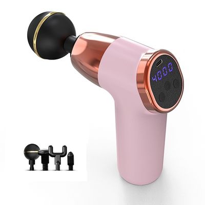 20 Speeds Handheld Massager Gun Muscle Therapy 2000mAh For Lady