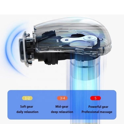 Rechargeable Massage Hammer Ergonomic Professional Handheld Massager For Physiotherapists