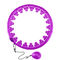 ROHS Smart Detachable Adjustable Weighted Hula Hoop With Ball 24 Knots 79cm